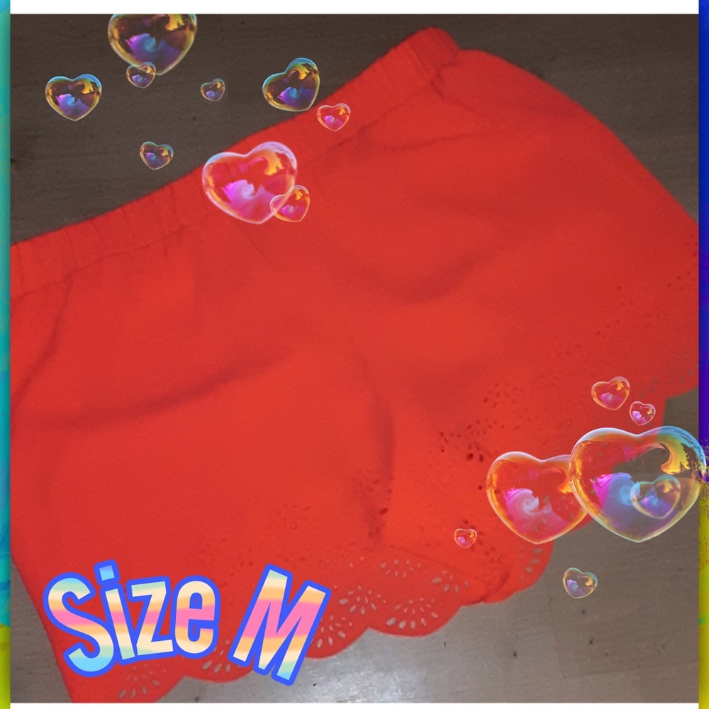 Womens Coral Shorts